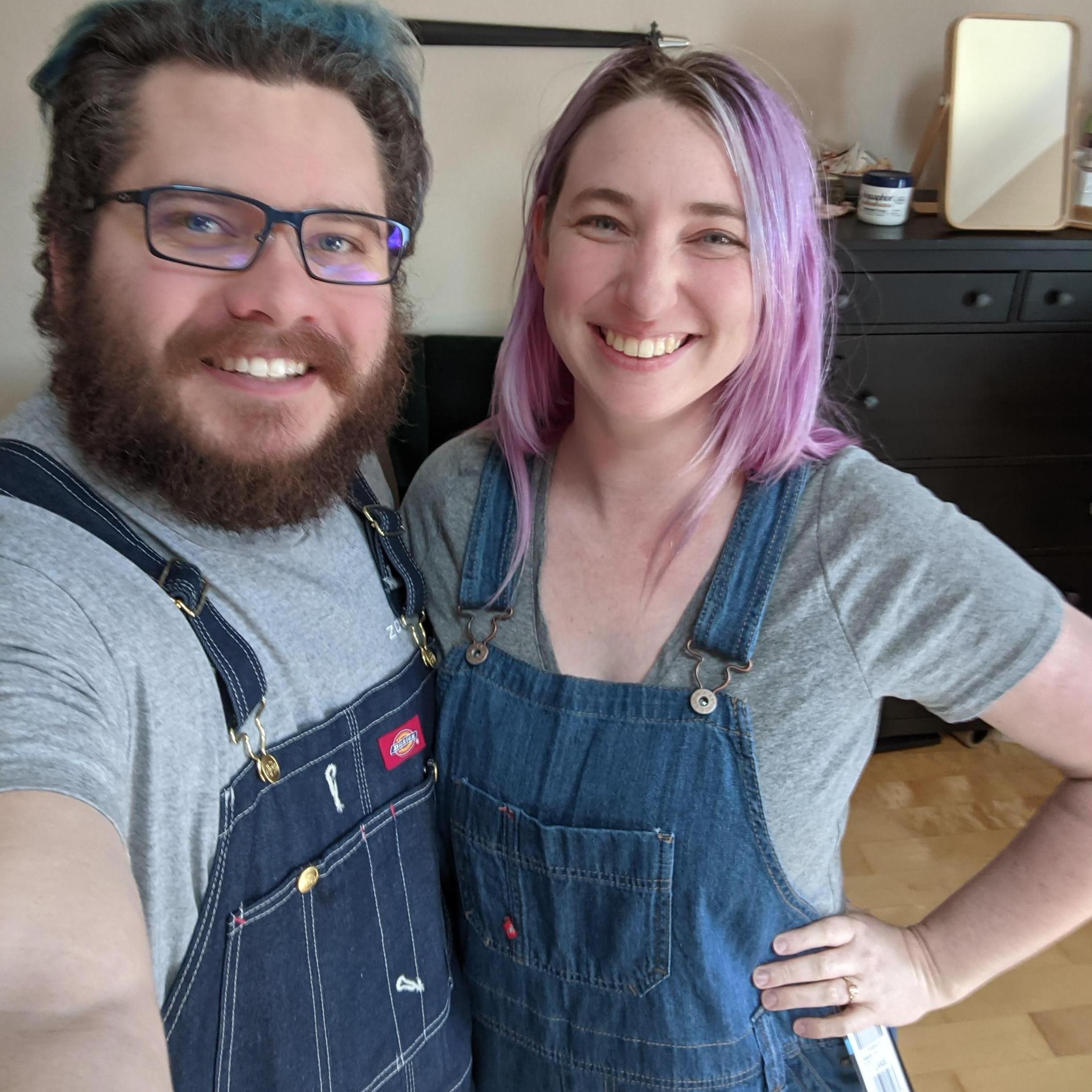 We've decided that overalls are the best fashion choice.