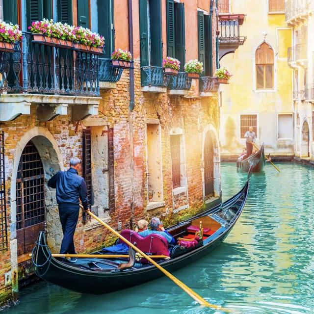 Gondola ride in Venice