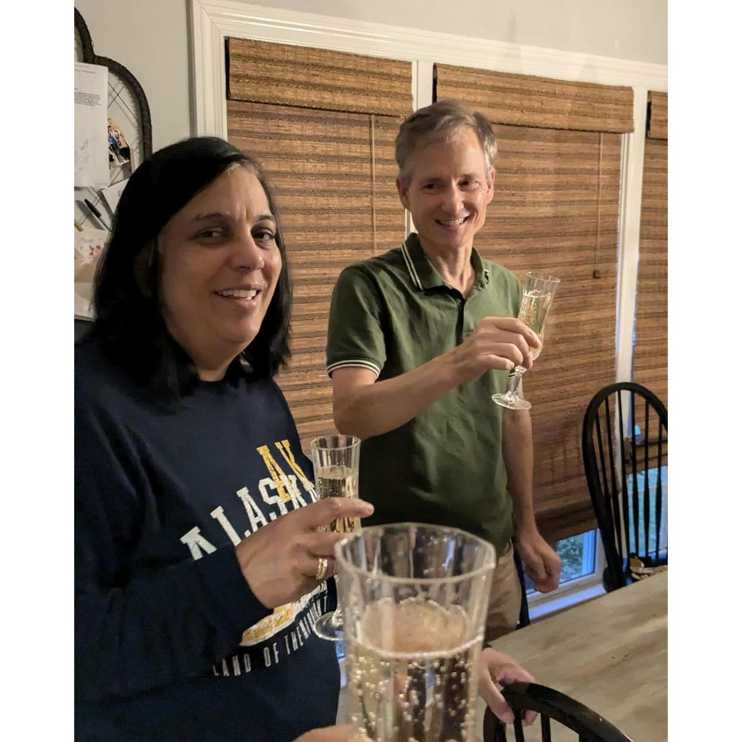 My parents are so happy -- my dad finally has someone who understands software!