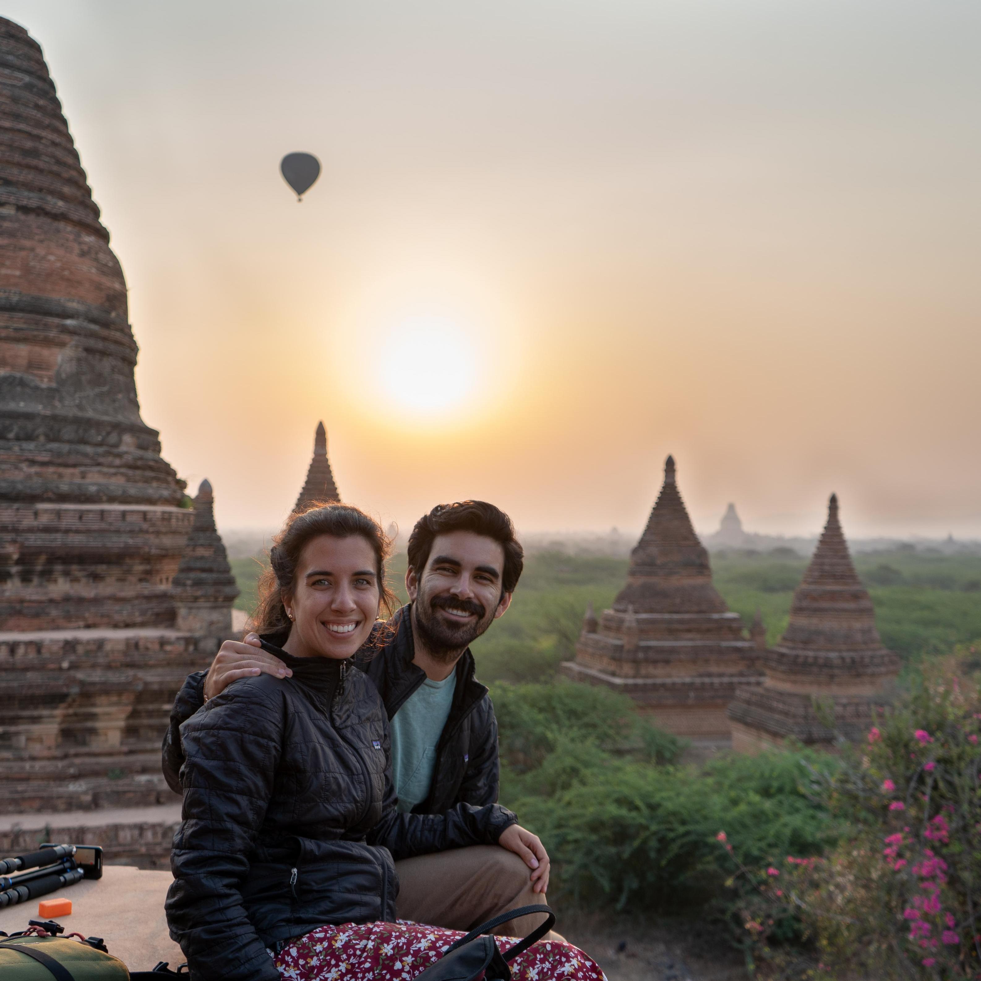 Sunrise in Bagan, Myanmar
