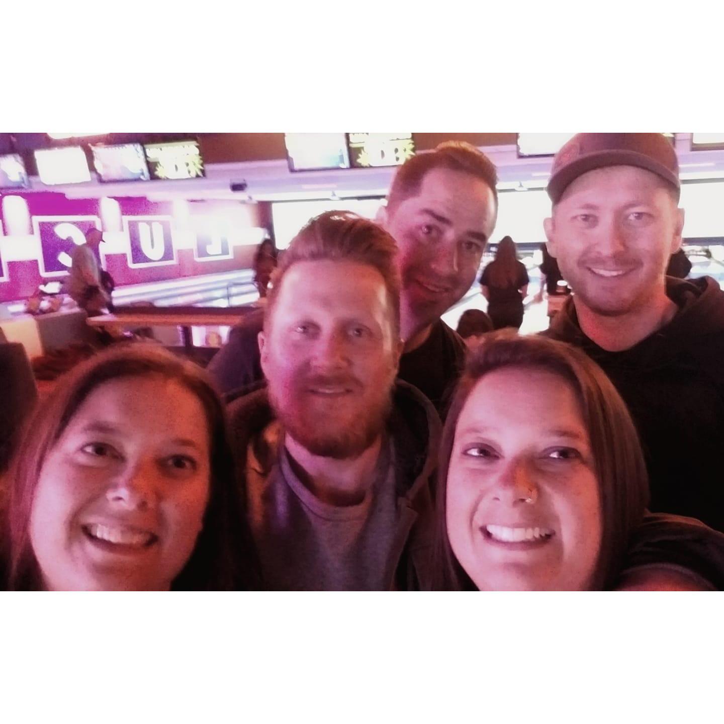 Took Kyle out bowling for his birthday
