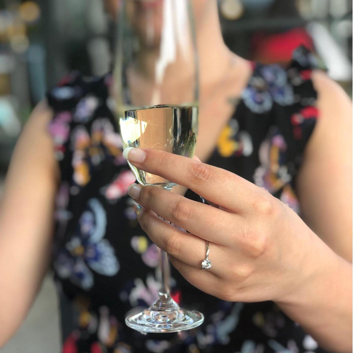 He proposed! She said yes! 7/3/2019