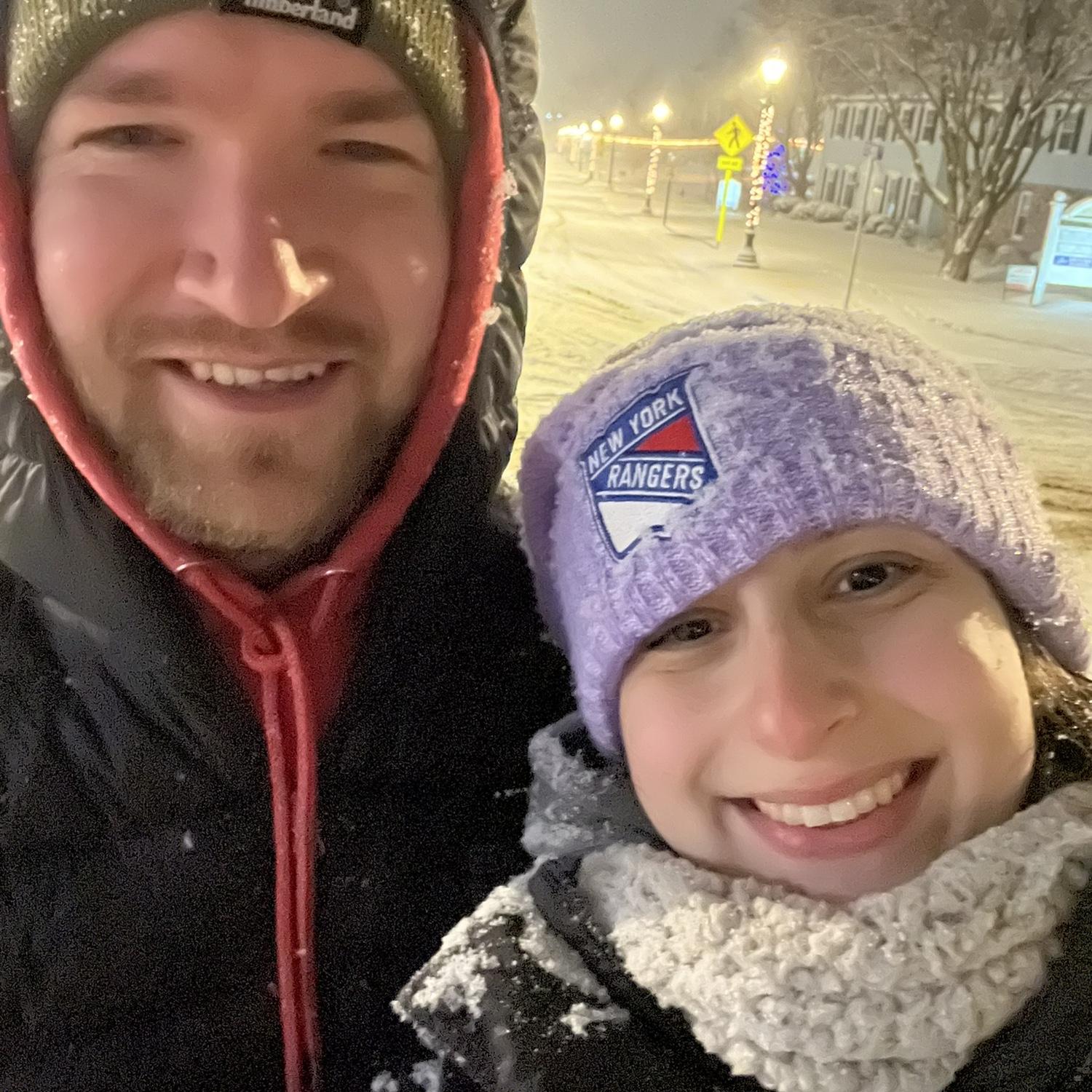 Snow walk