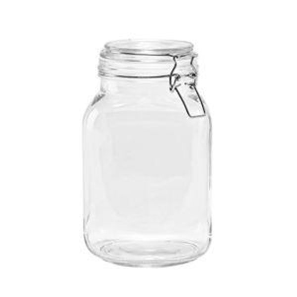 Flour storage jar