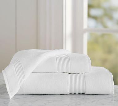 White Aerospin™ Luxe Organic Washcloth