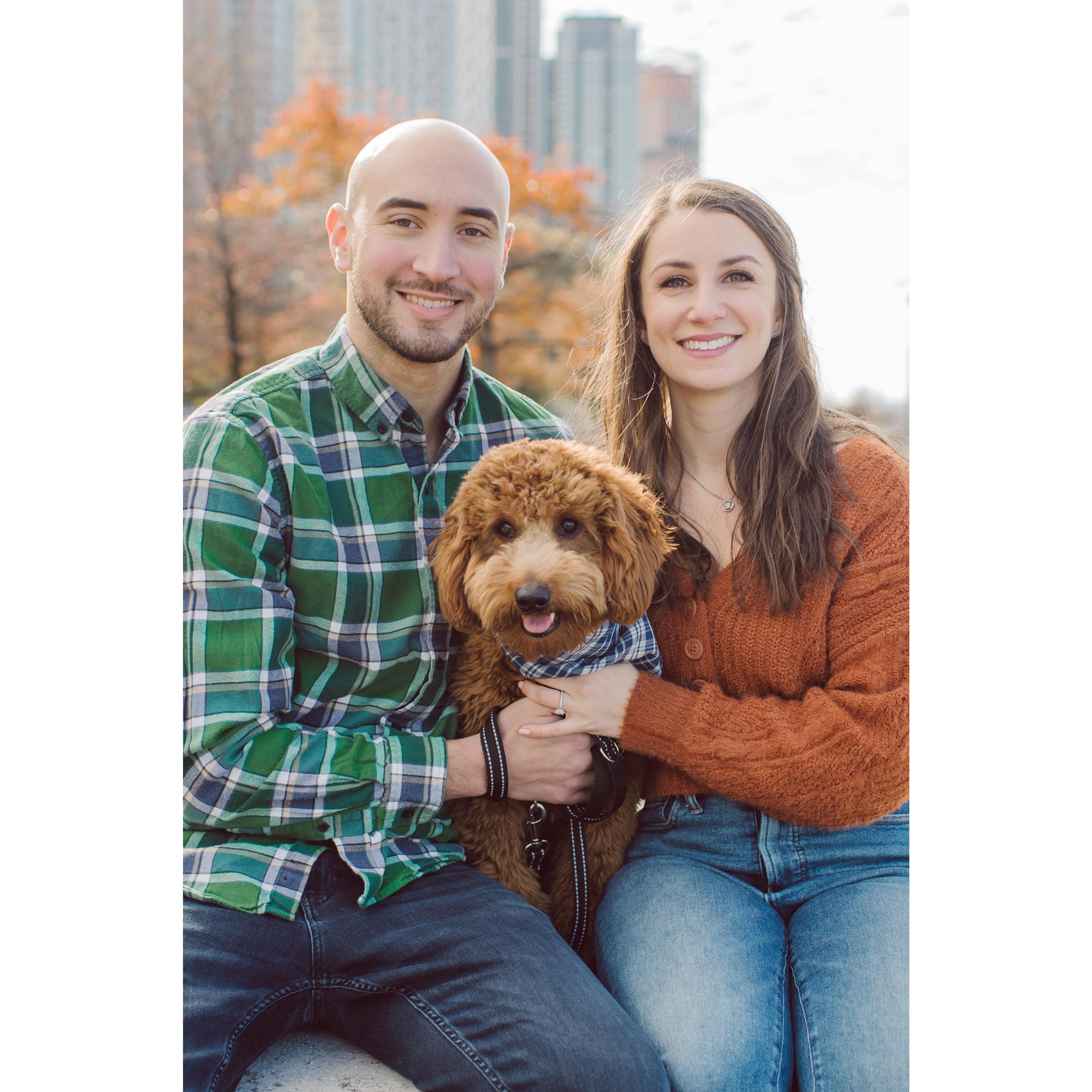 Our furry, four-legged son, Wilson. Long Island City, NY, Fall 2021