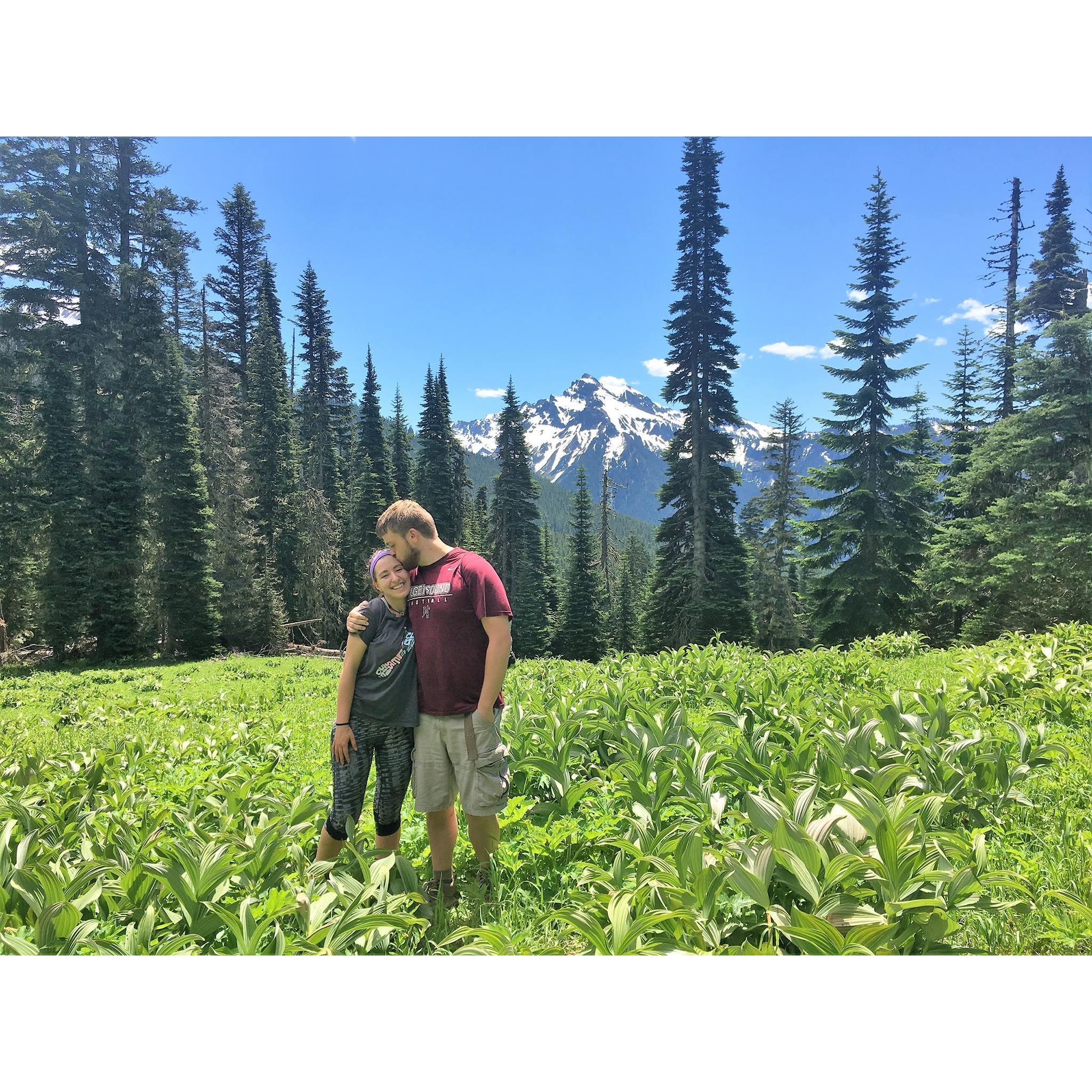 Enjoying our summers in Washington, 2015