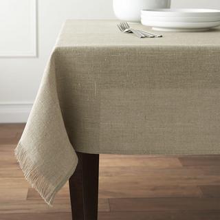 Becket Natural Linen Tablecloth