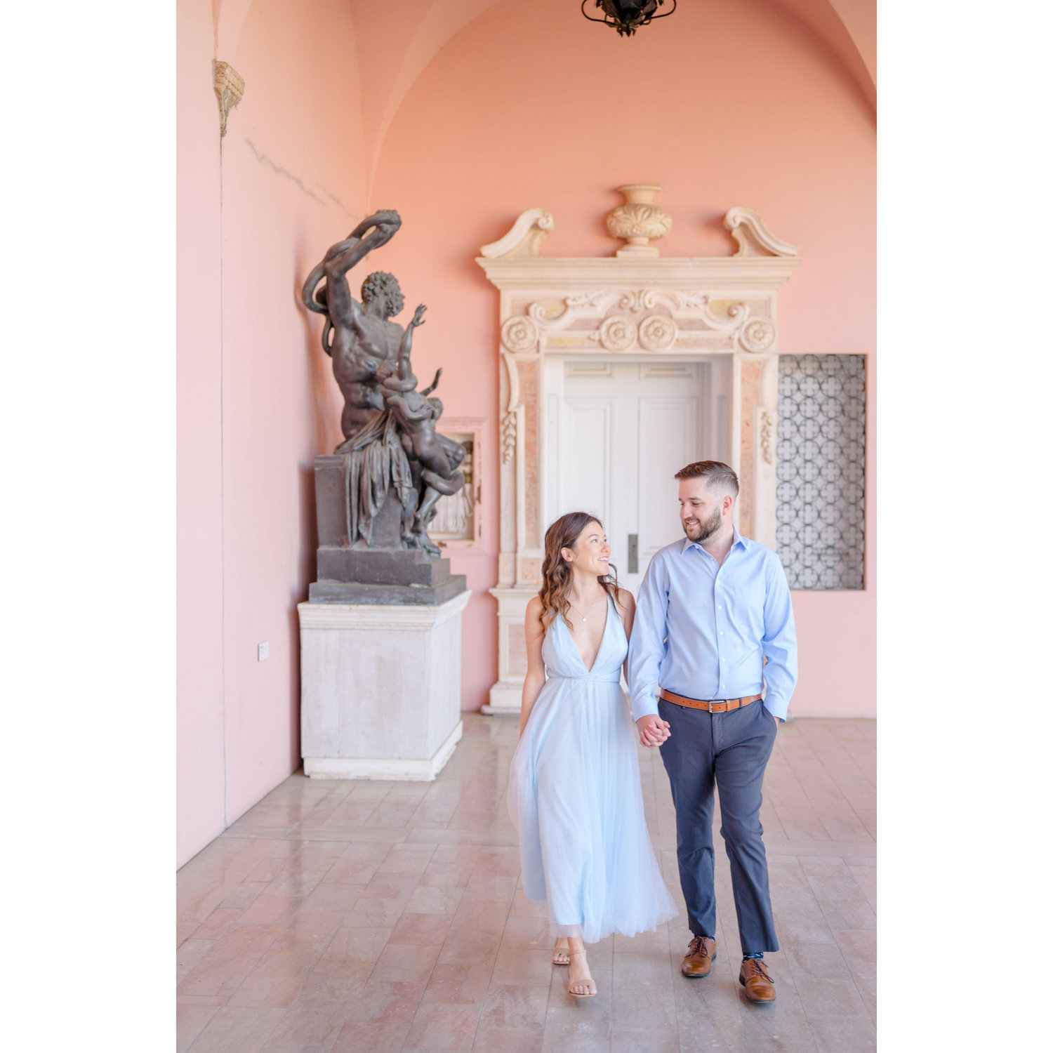 Engagement session at Ringling Museum!
