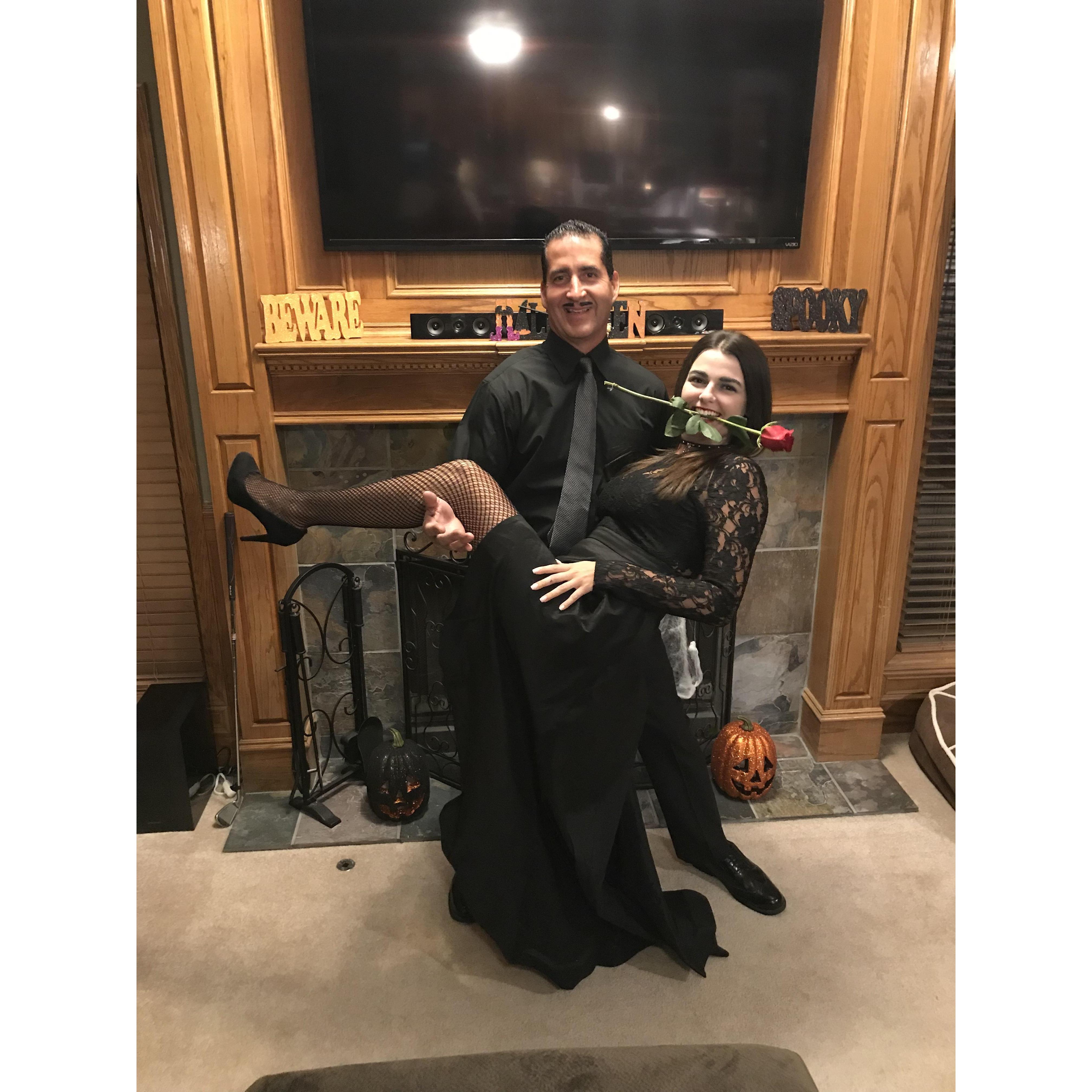 The one and only time we took Halloween seriously!