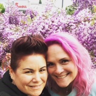 We just love colorful flowers.. On this day, we had to stop and take a picture :)