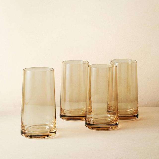 20oz 4pk Glass Tall Tinted Tumblers - Opalhouse™ designed with Jungalow™