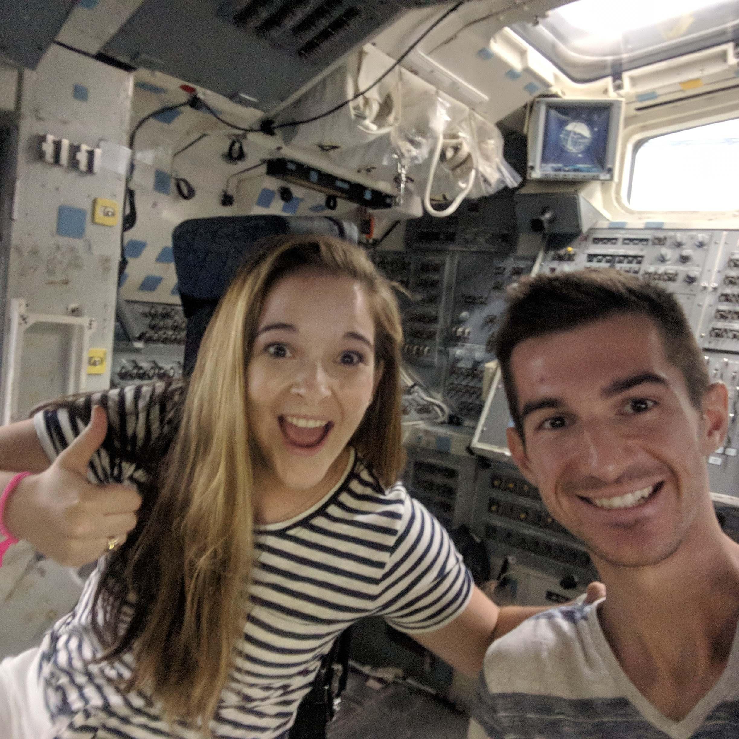 Ellen leveraging the full weight of NASA's space program to impress Tyler.