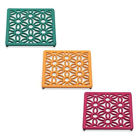Old Dutch International Flora Square Trivet