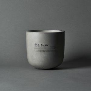 SANTAL 26 large concrete candle