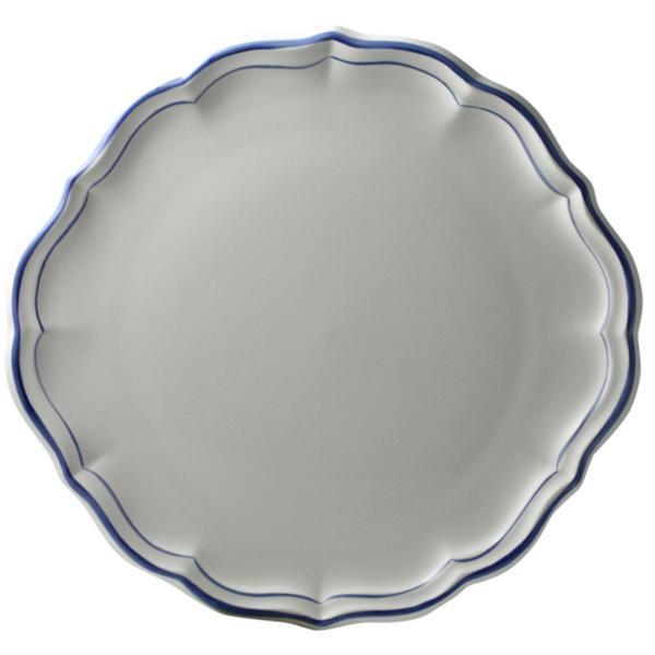 Gien Filet Bleu Cake Platter