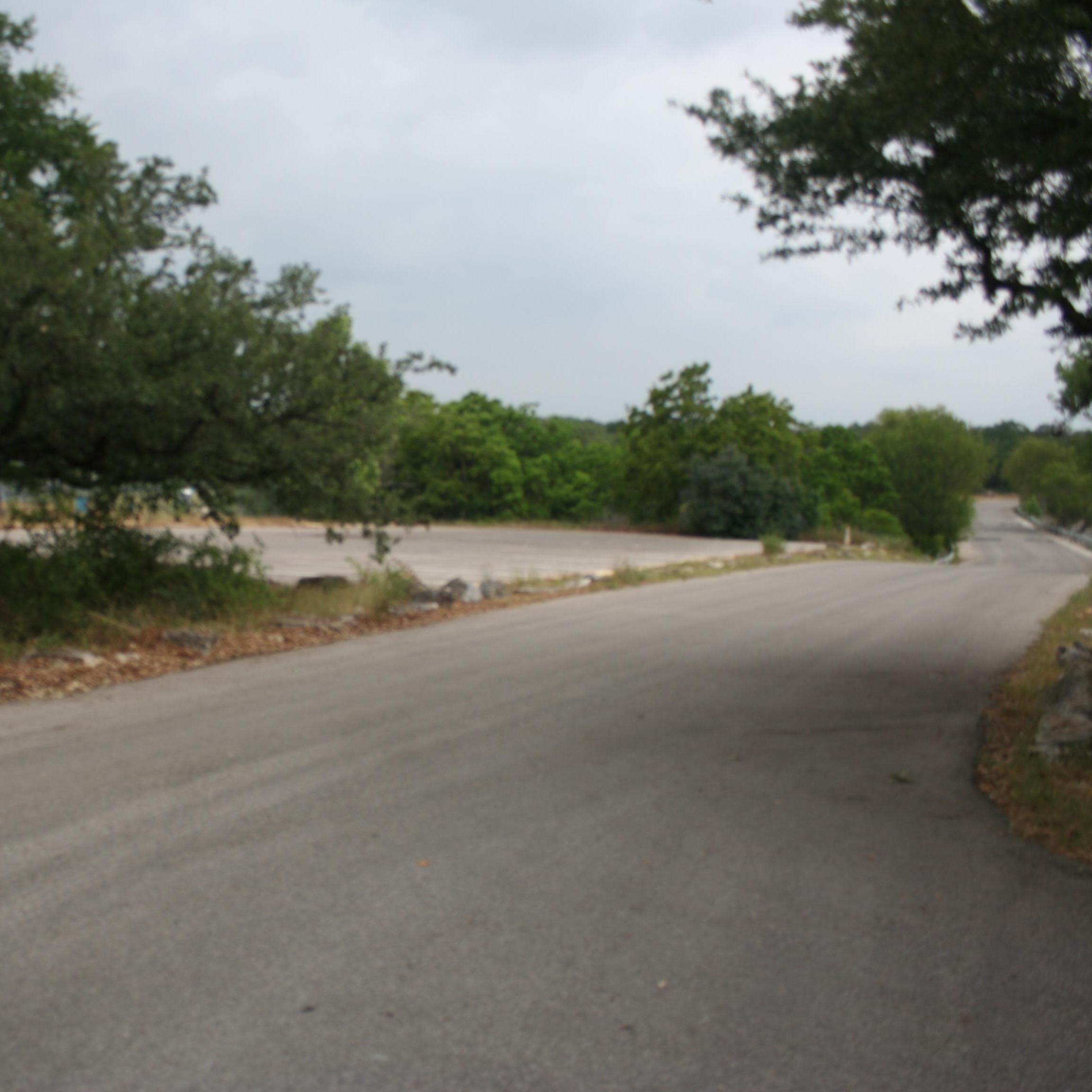 The road into ceremony site
