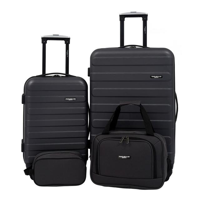 Travelers Club Austin 4 Piece Hardside Luggage Set
