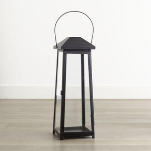 Petaluma Large Black Metal Lantern