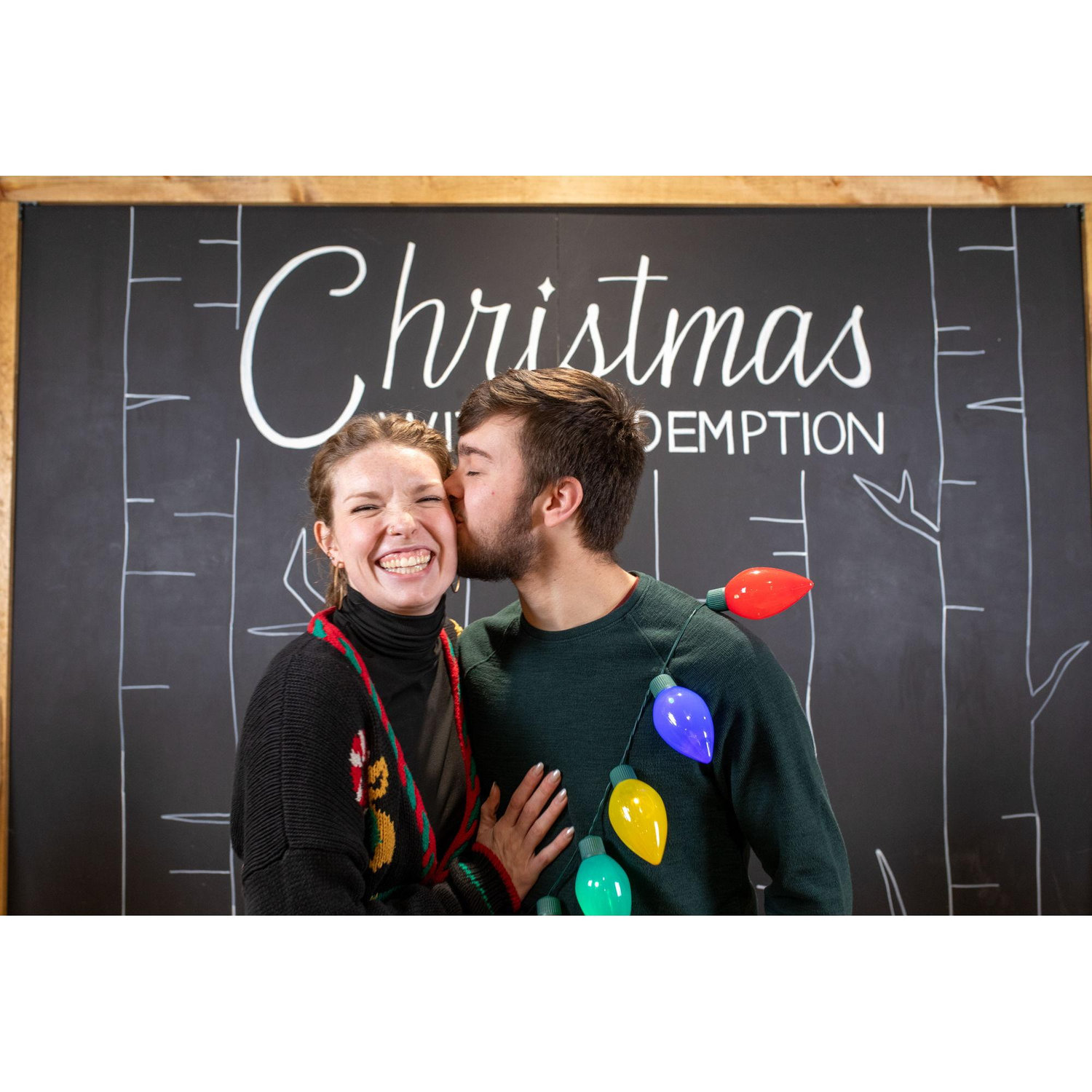 After attending Christmas service together
