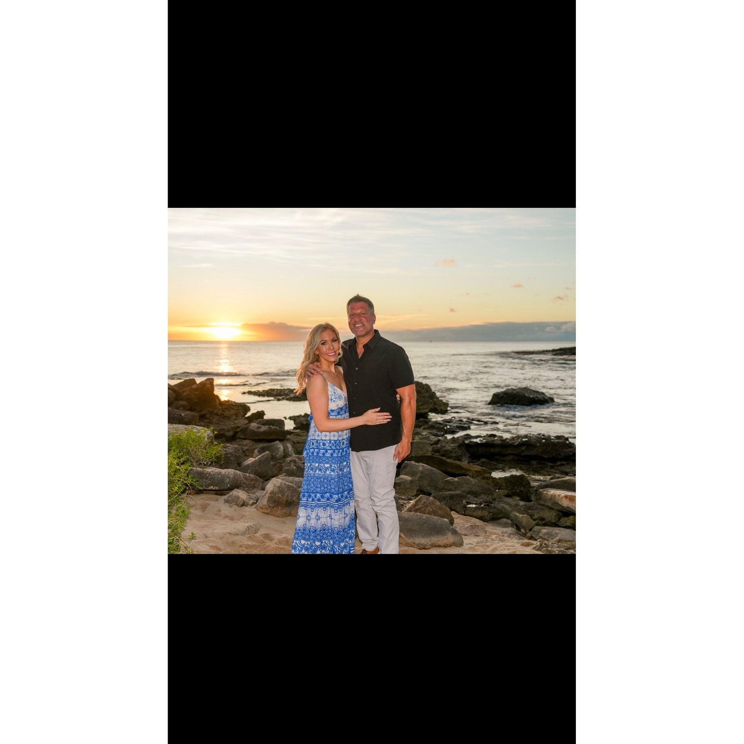 Sunset in Hawaii