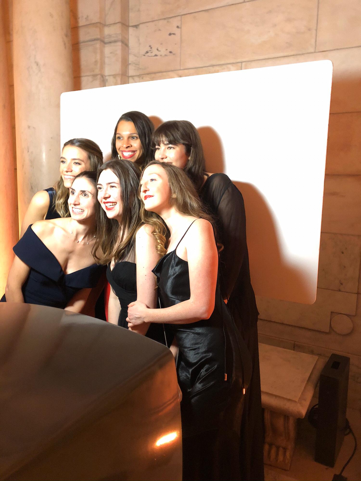 A well dressed group of intimidatingly successful Brearley women.