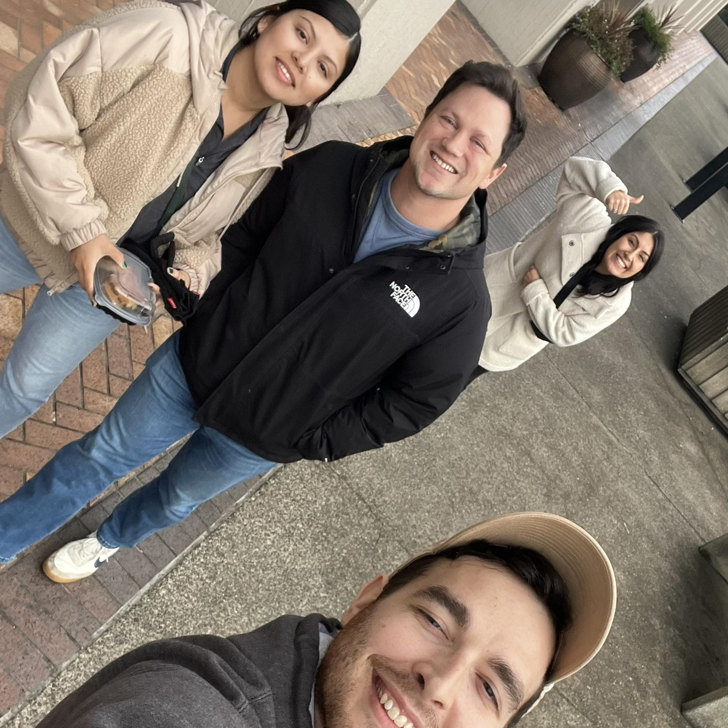 December 2023: Christmas Eve brunch with James and Carla!