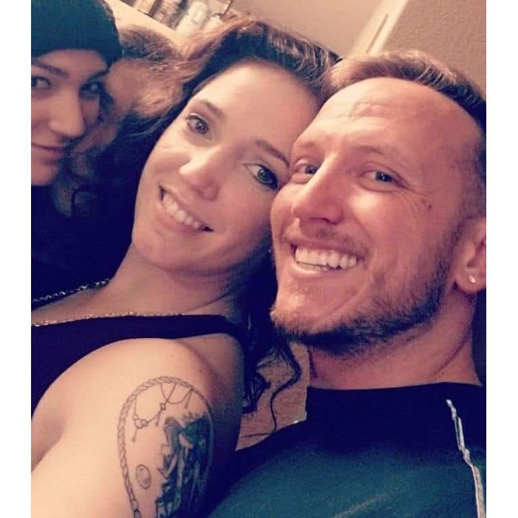Our first picture together! Christmas 2017!