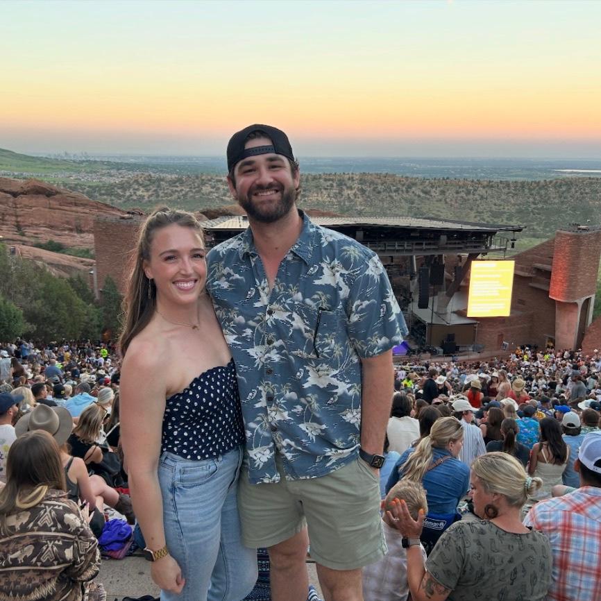 Just one of the many concerts we’ve seen at Red Rocks