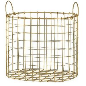 Decorative Gold Wire Bin - Room Essentials™