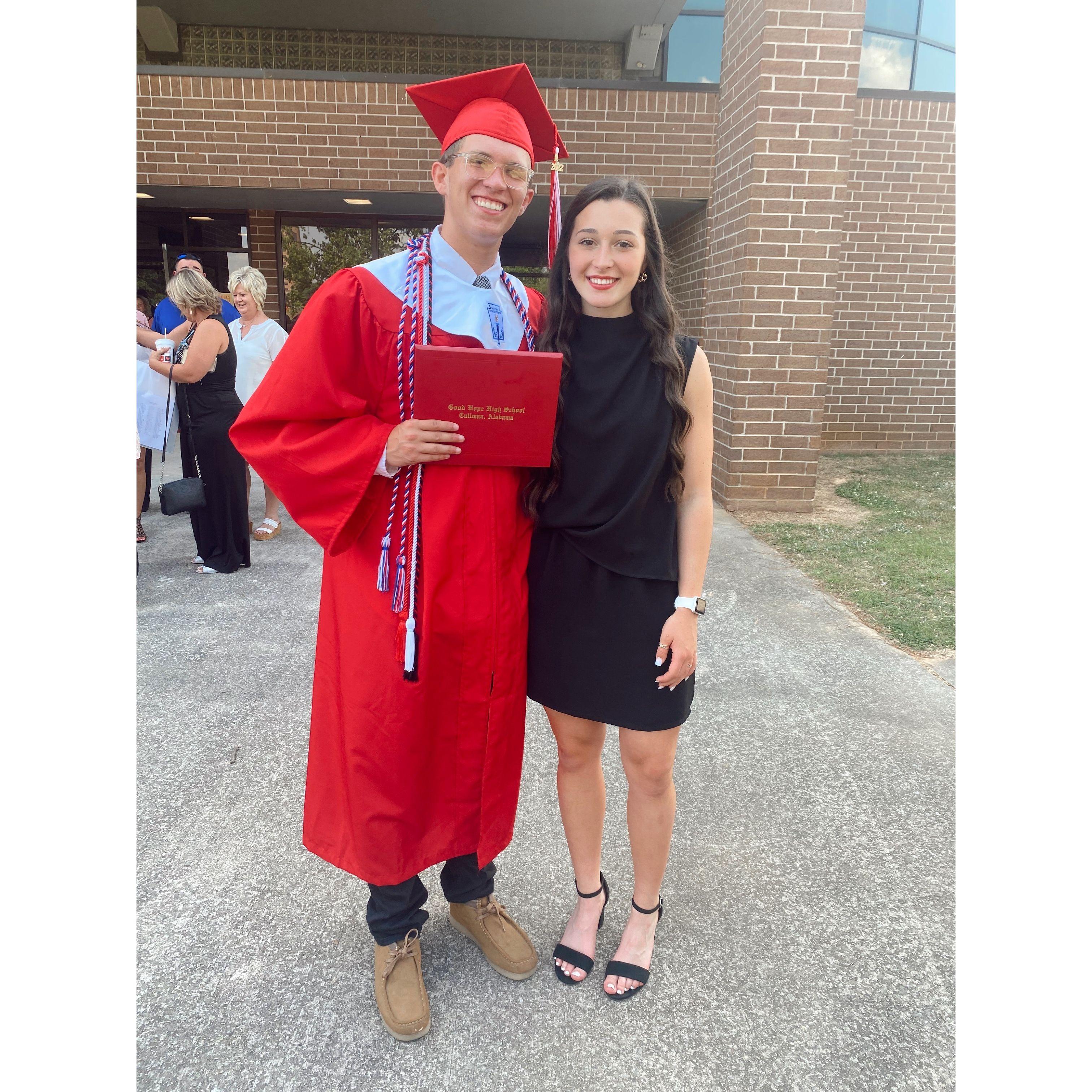 Noah's graduation! May 21, 2022