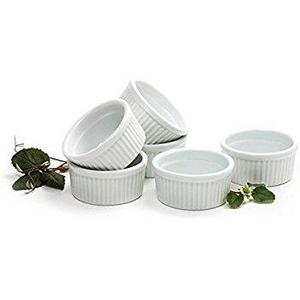 Bellemain 4 oz. Porcelain Ramekins, Set of 6