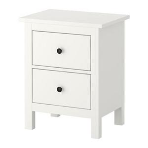 2-drawer chest, White