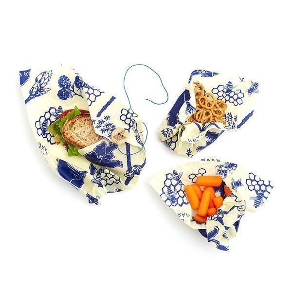 Lunch Pack In Bees + Bears Print
