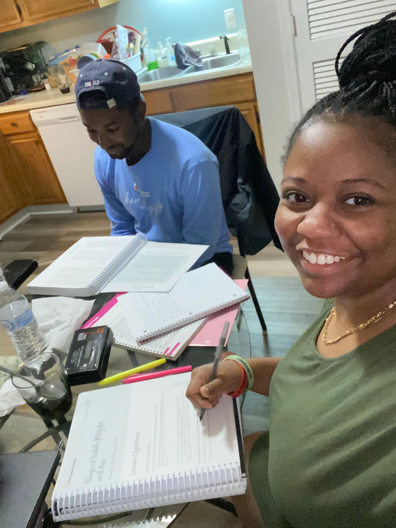 Bible Study Fellowship time!