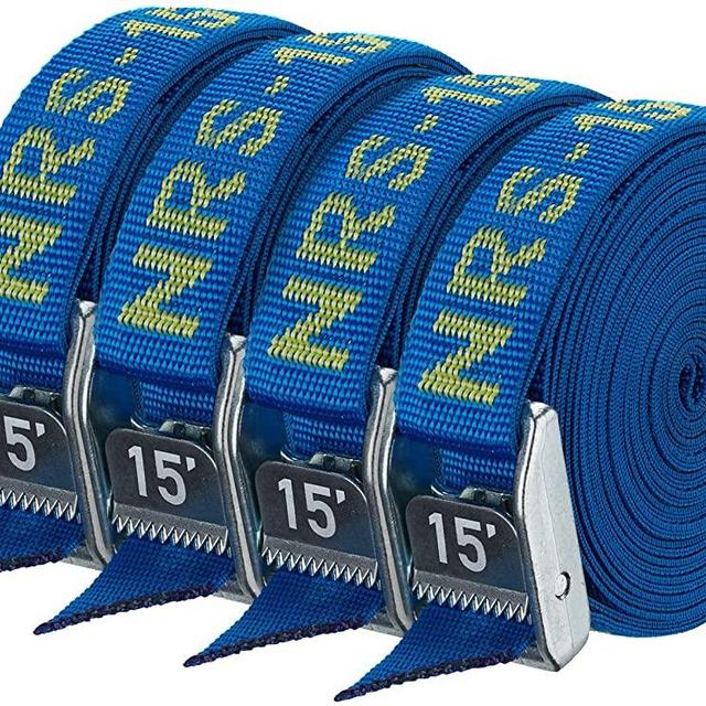 NRS 1" Heavy Duty Tie Down Strap 4 Pack