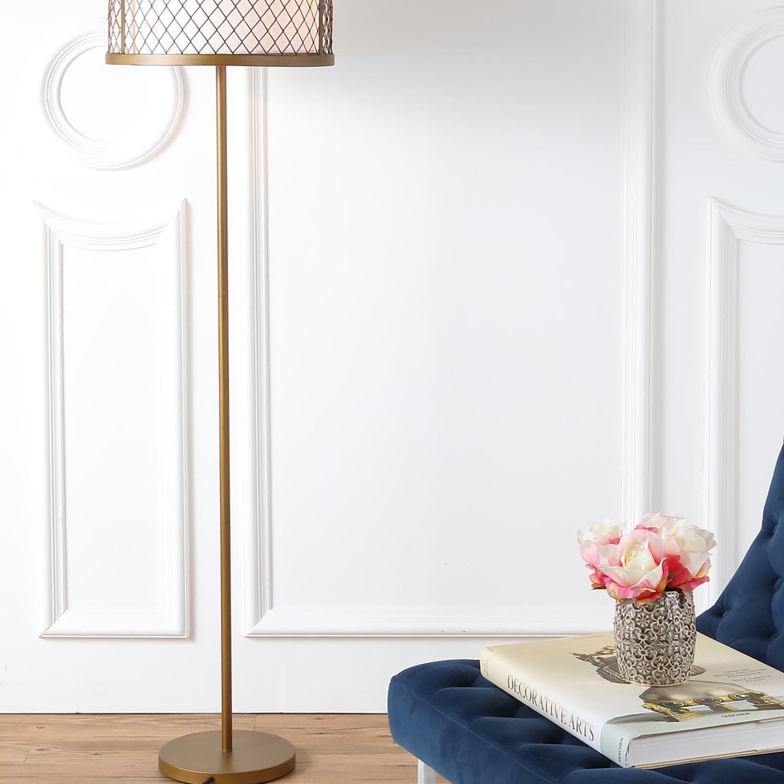 safavieh bradley floor lamp