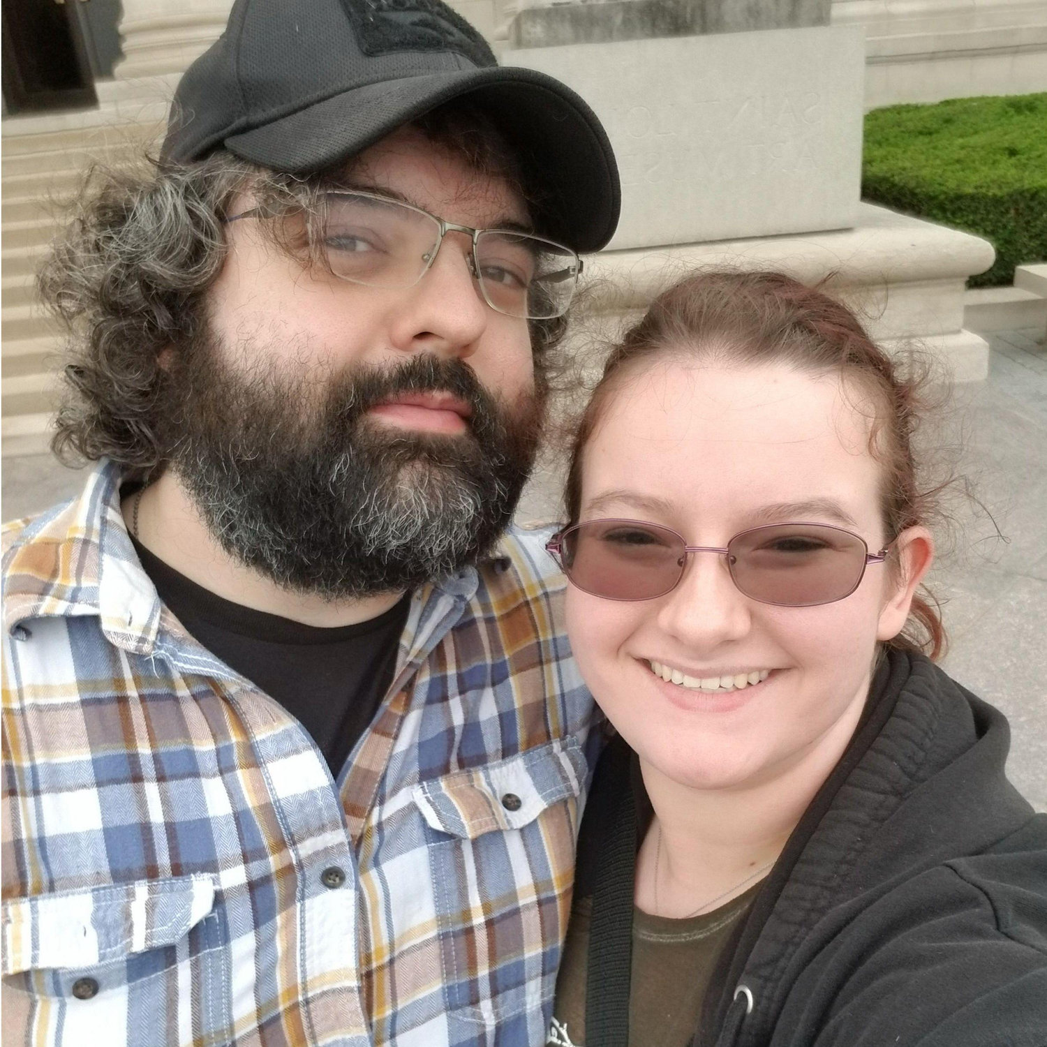 Our first road trip! We got to experience the St Louis Art Museum together.