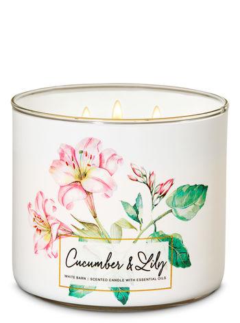 Cucumber & Lily 3-Wick Candle