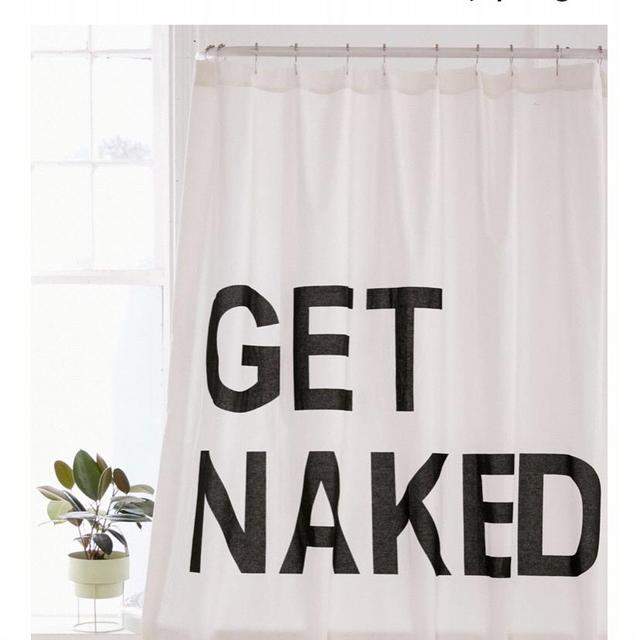 Get Naked Shower Curtain
