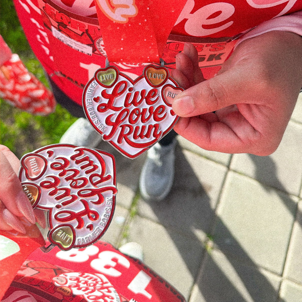 Our v-day 5k metal.