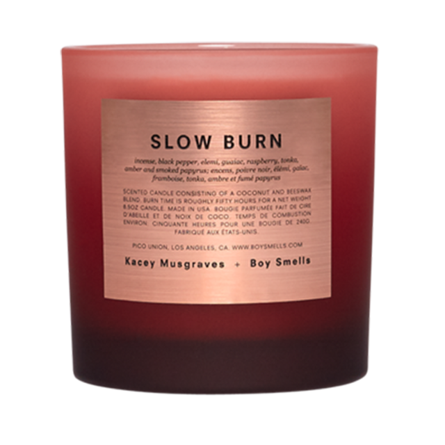 KM + Boy Smells Slow Burn Candle