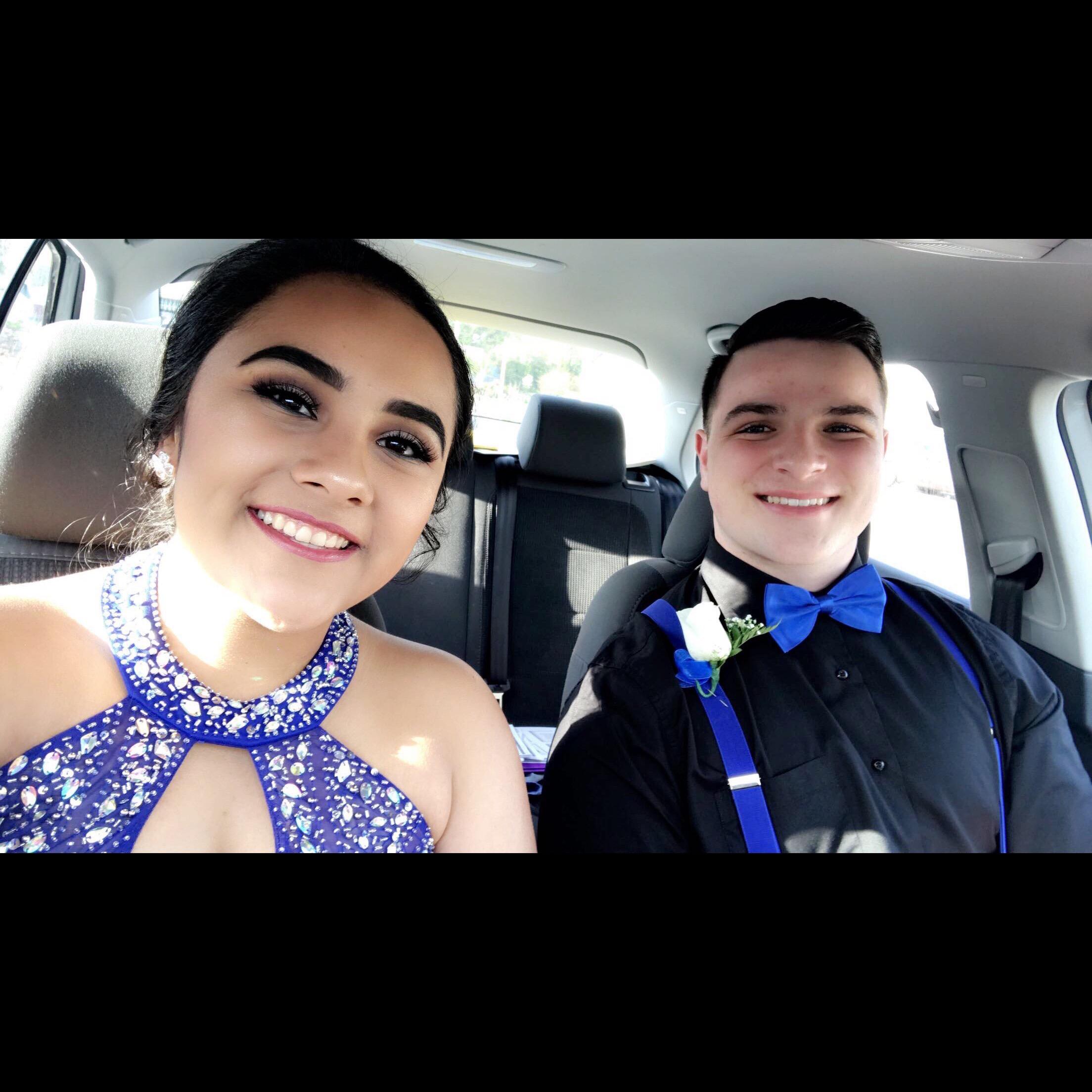 Us at Prom!