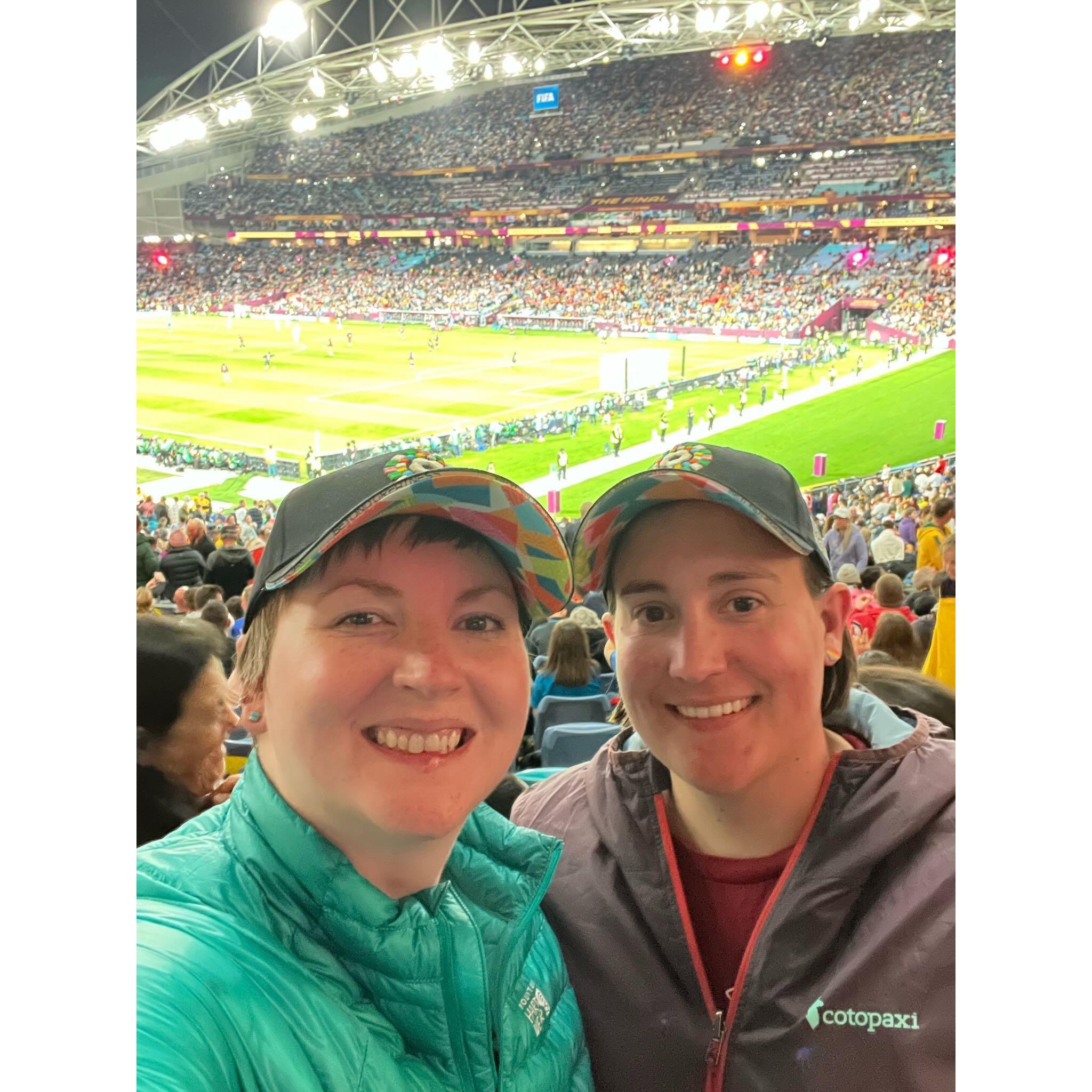 The Women's World Cup Final 2023 in Syndey, Australia