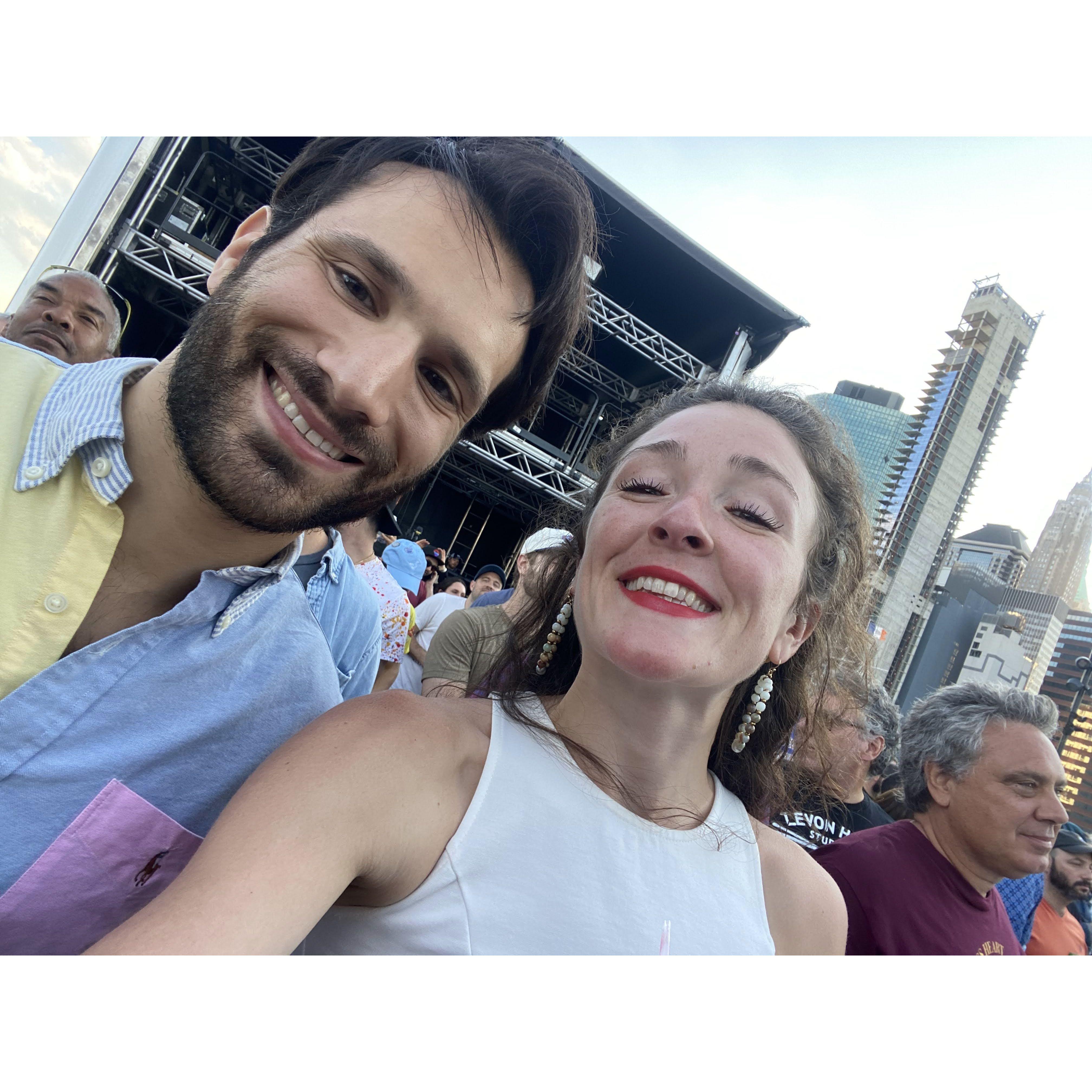 We saw Billy Strings live (twice!) together - 2nd time pictured here, in NYC