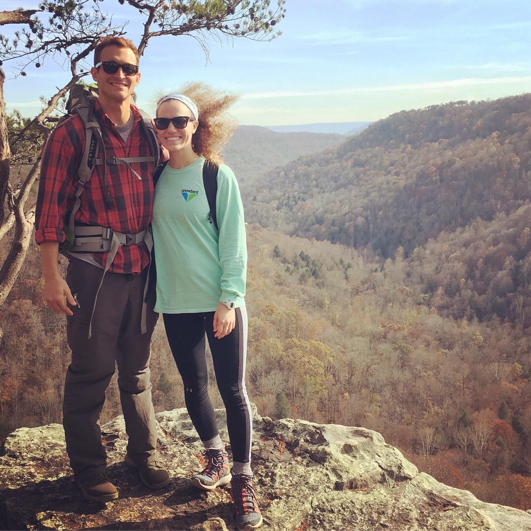 Our first camping trip together, our 5 mile hike turned into 13 miles. TN, USA 2018