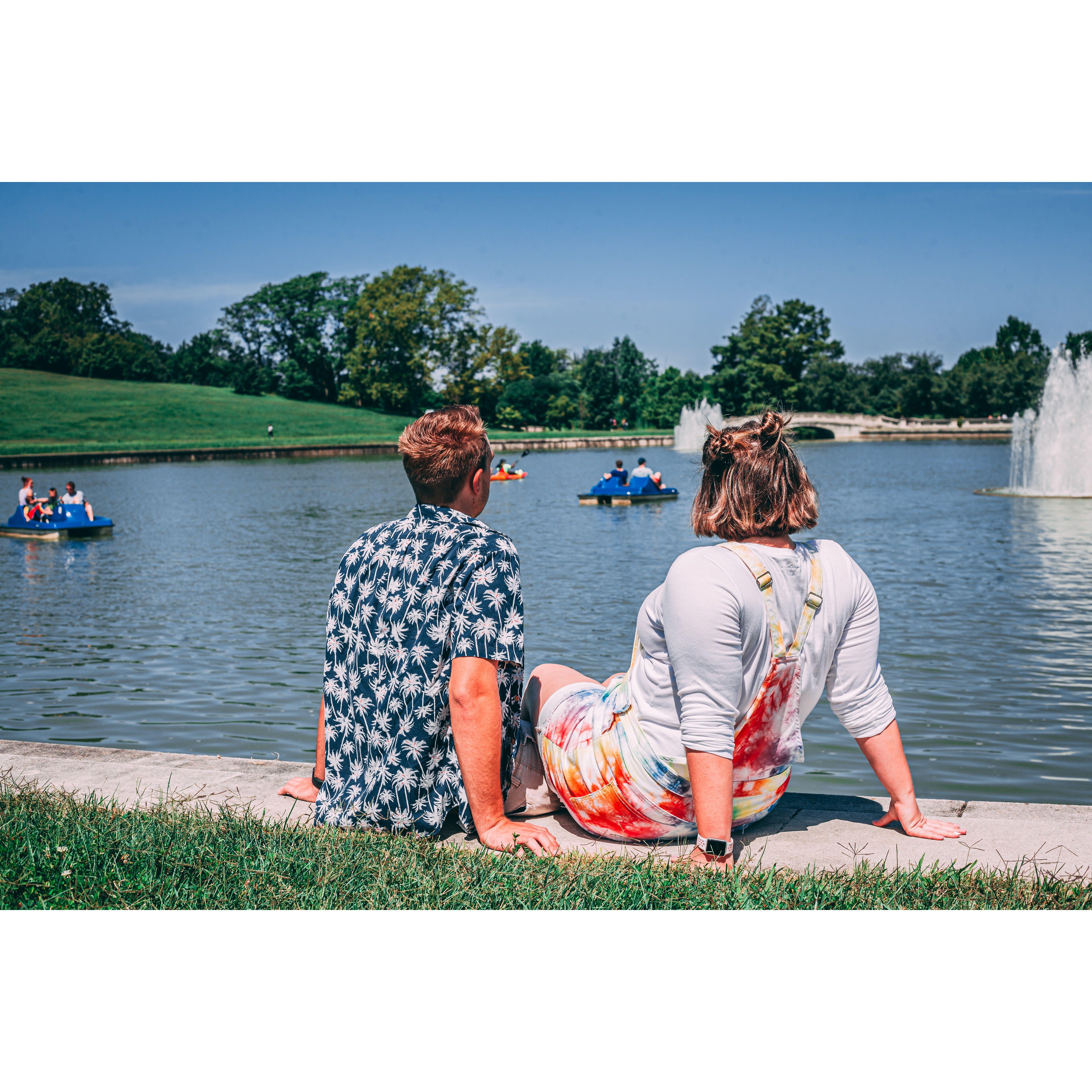 Us in Forest Park
