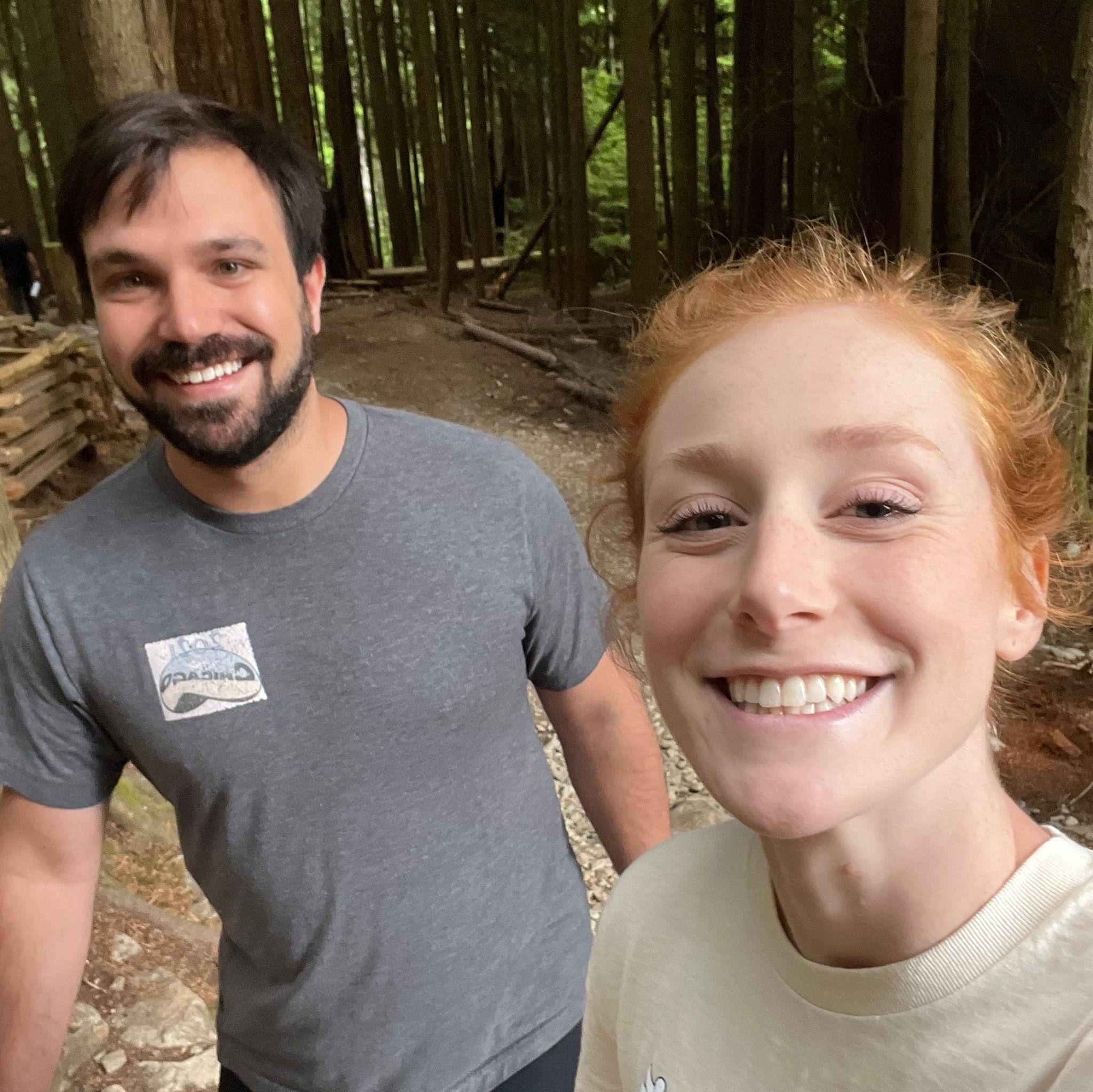 Going the complete wrong way up Grouse Mountain