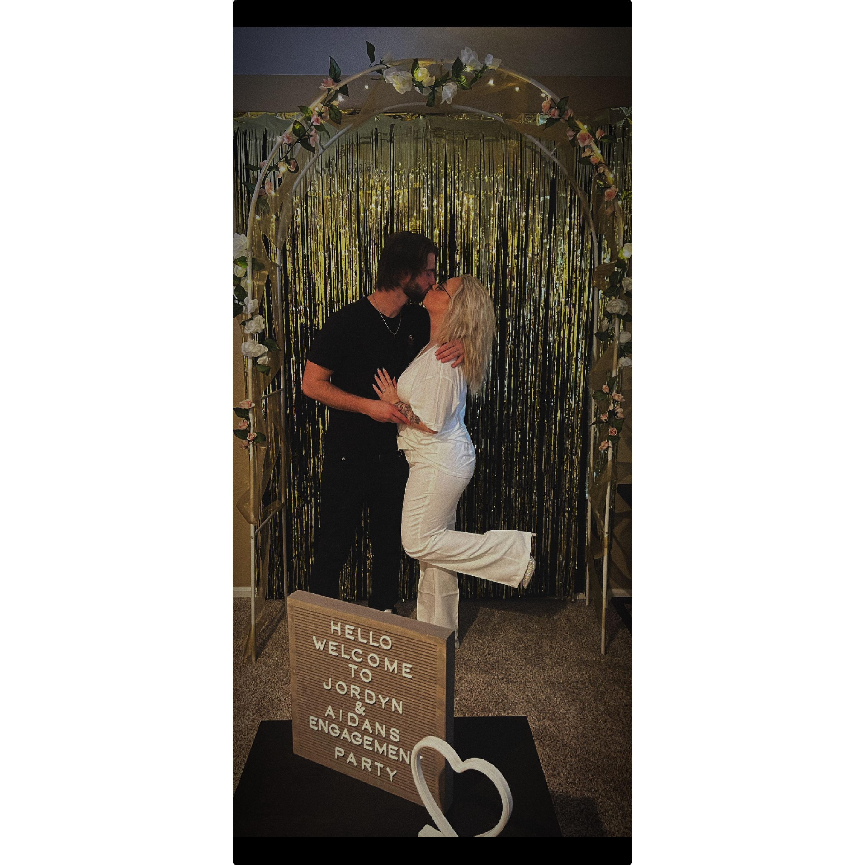 Our engagement party