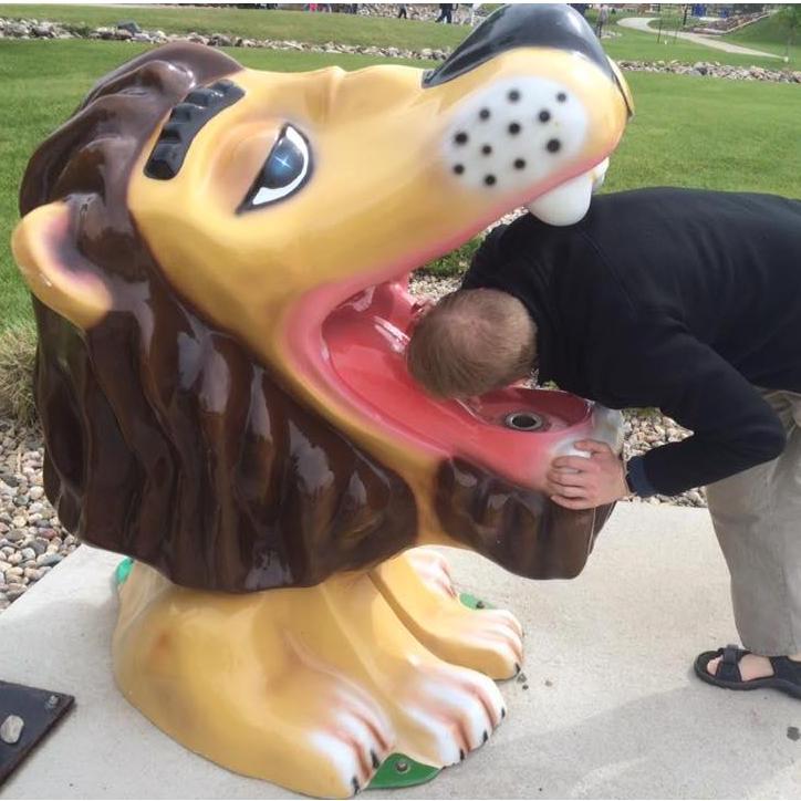 Casey in the Lion's Den, Storybook Land.